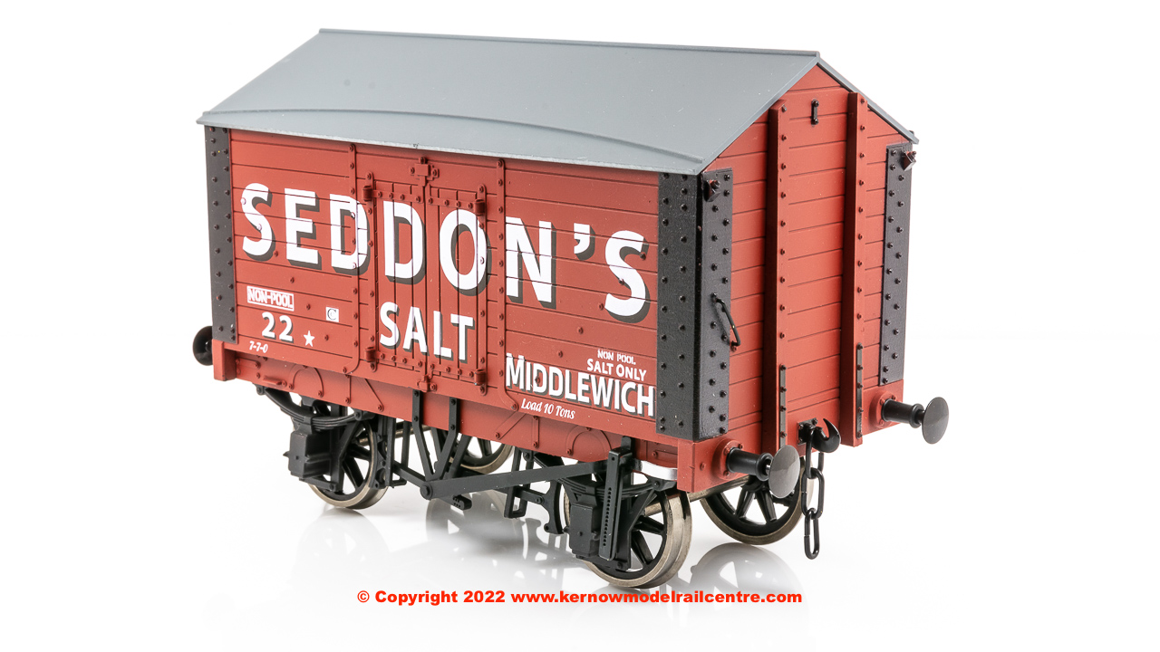 7F-018-013 Dapol Salt Van number 22 - Seddons